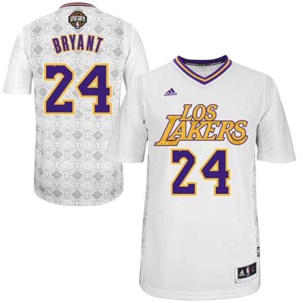 Men's  Kobe Bryant 2014 Noches Enebea LOS LAKERS Swingman Jersey